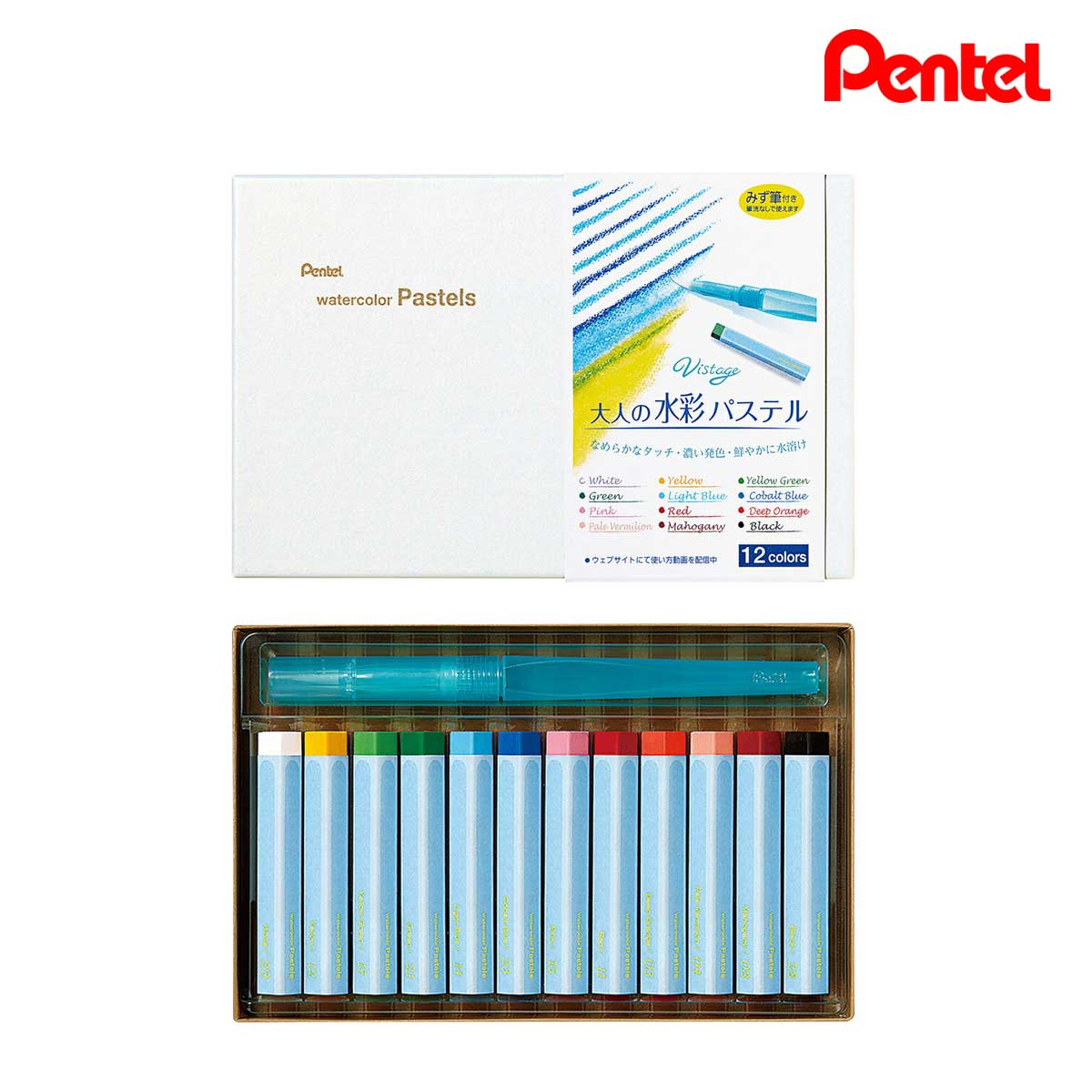 商品一覧,パステル・クレヨン,水溶性クレヨン・パステル | 静風堂