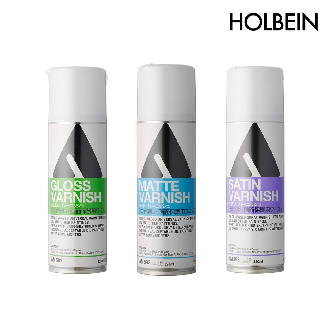 ホルベイン アクリリックメディウム グロス バーニッシュ 220ml (グロス/マット/サテン)
