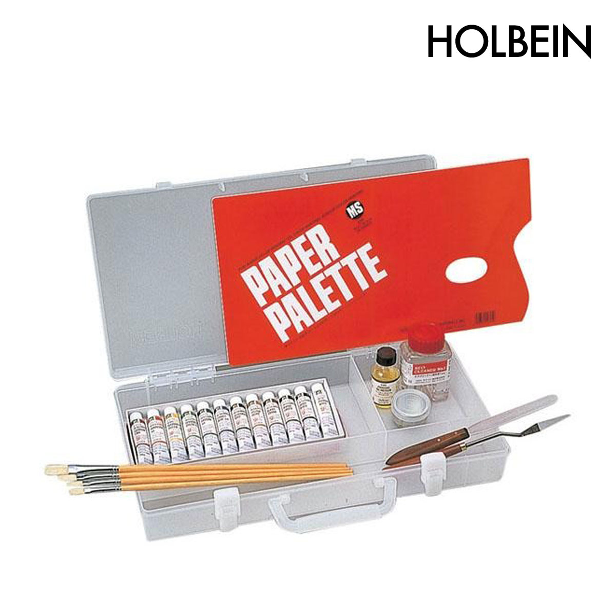 ホルベイン 油絵具 アタッシュ大長ボックス HOC11ml 12色セット 130165