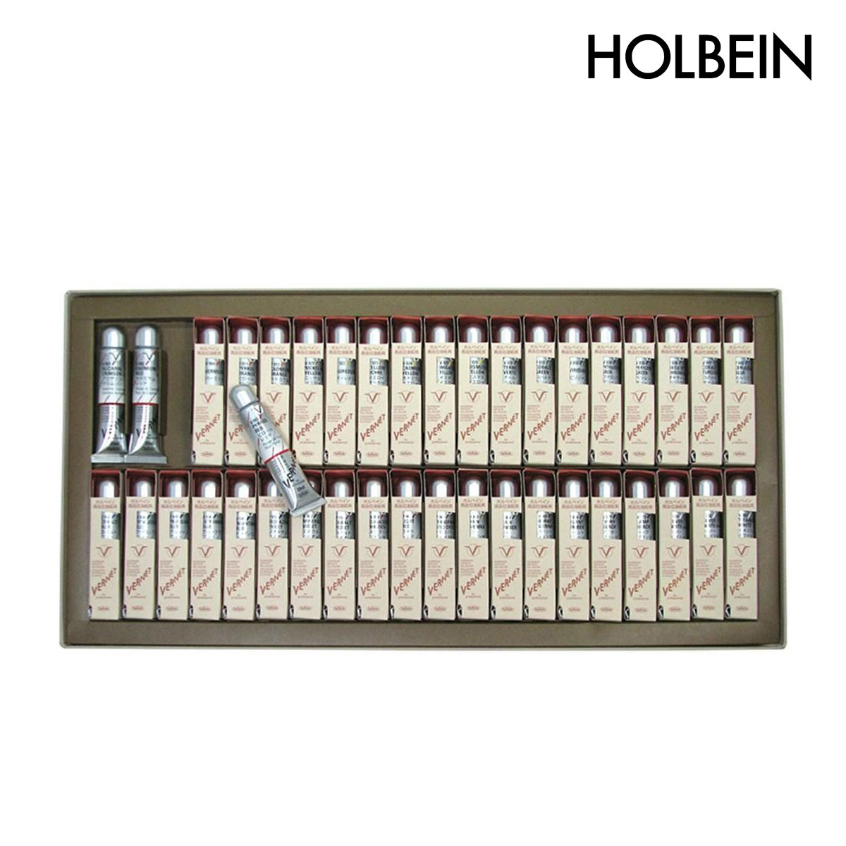 ホルベイン 高品位油絵具 ヴェルネ 20ml V198 40色 紙箱全色セット 