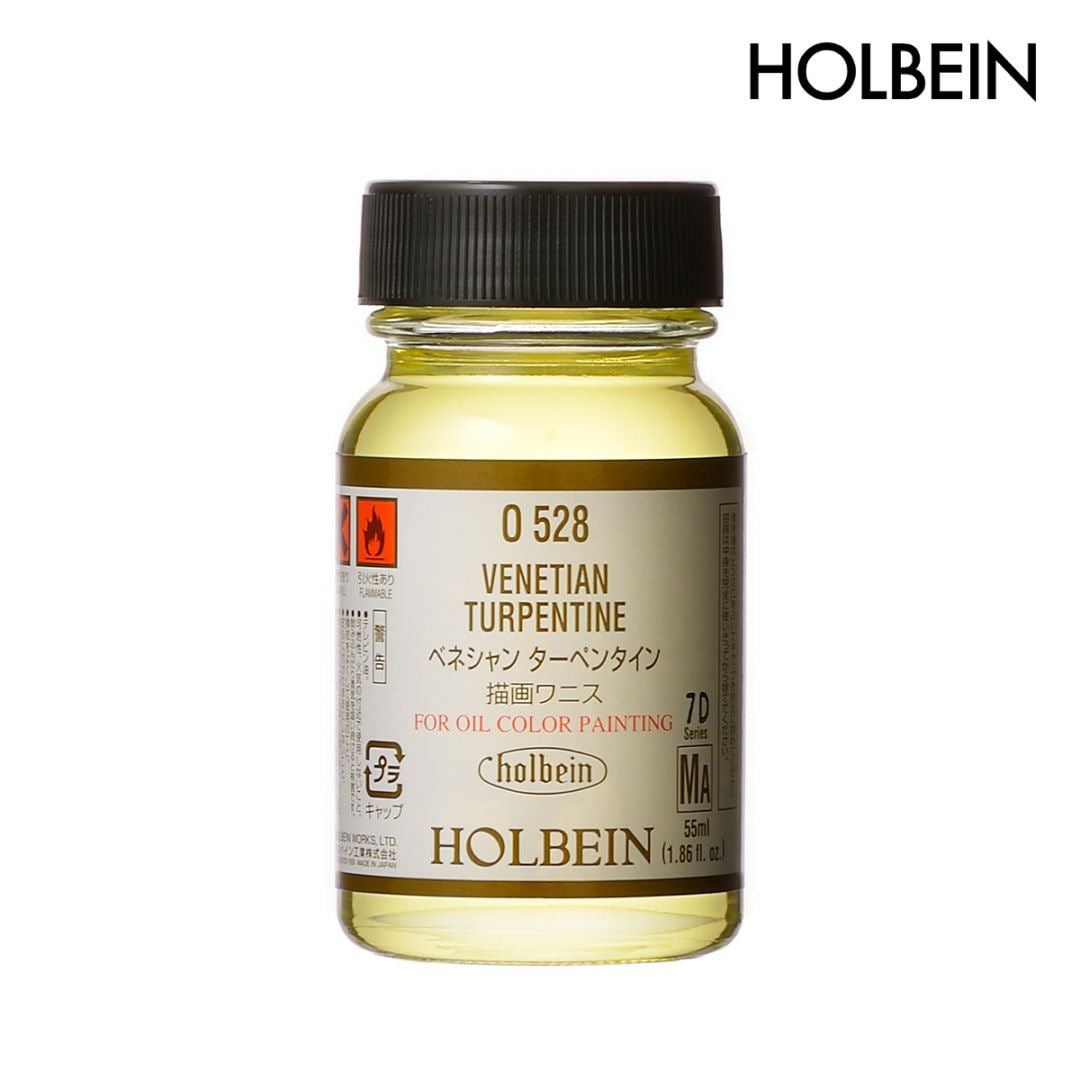 ホルベイン 油彩画用液 ベネシャンターペンタイン(描画用ワニス) O528 55ml