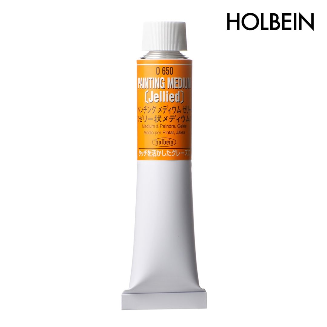 ホルベイン 油彩画用液 ペンチングメディウムゼリー  O650 50ml