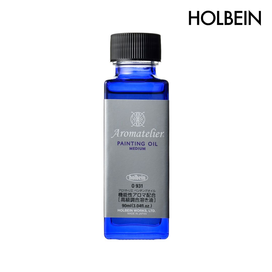 ホルベイン 機能性アロマ配合画用液 アロマトリエ ペンチングオイル  90ml O931