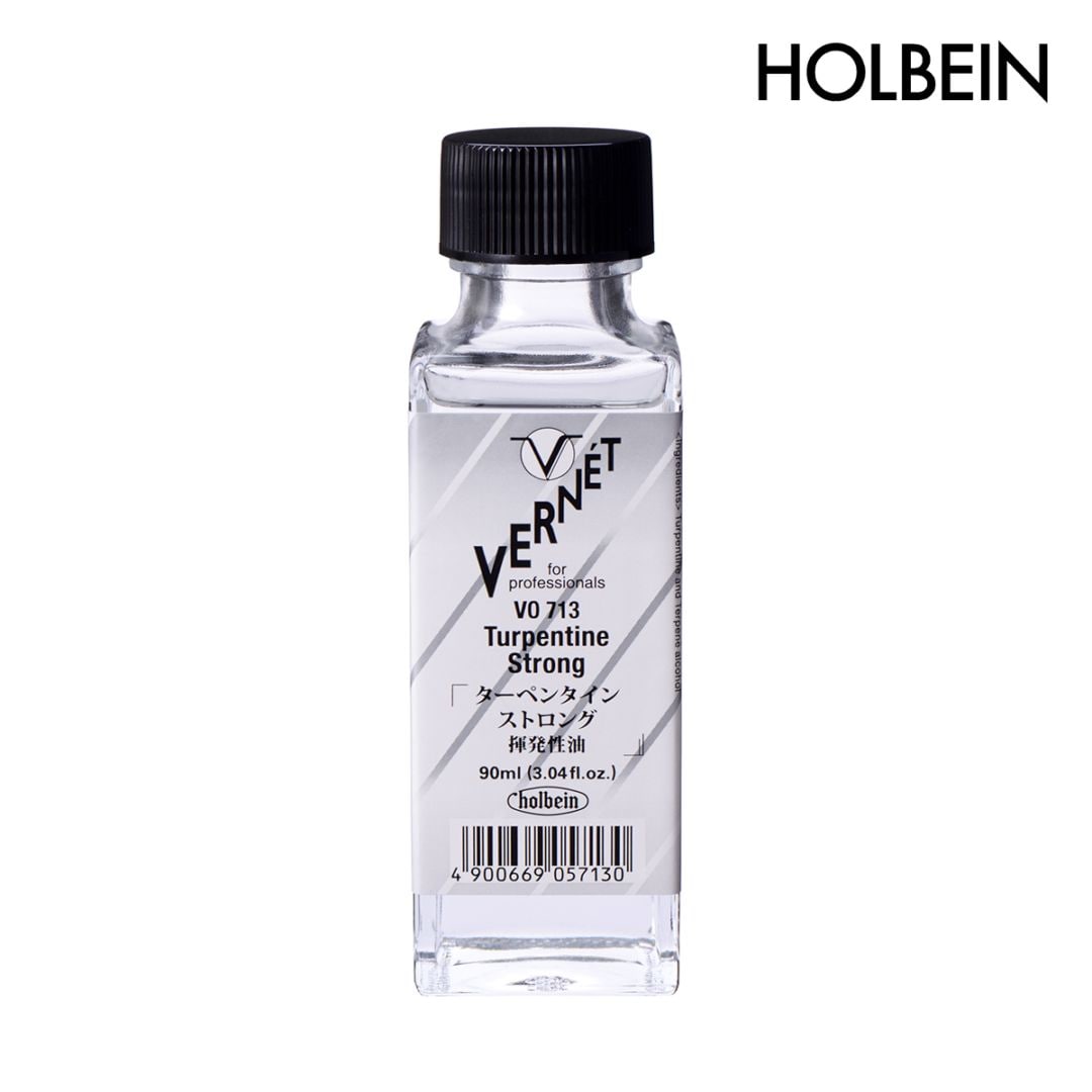 ホルベイン 高品位油絵具ヴェルネ画用液 ターペンタイン ストロング   VO713 90ml
