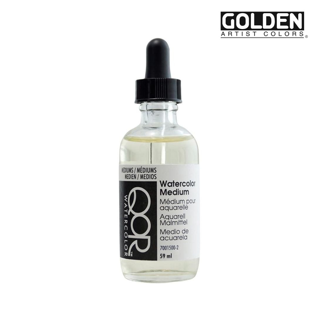 Golden 透明水彩絵具 QOR コア メディウム 59ml 1500 ウォーターカラー メディウム 