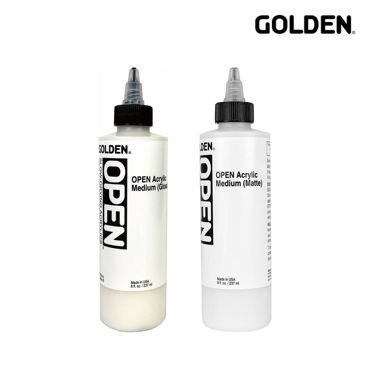 Golden アクリックス オープン 3725/3726 アクリリック メディウム グロス/マット