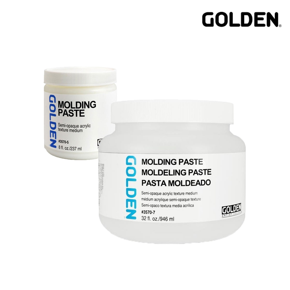 GOLDEN モデリングペースト レギュラー 5個　+ライト4個セット GOLDEN モデリングペースト レギュラー 5個 +ライト4個セット