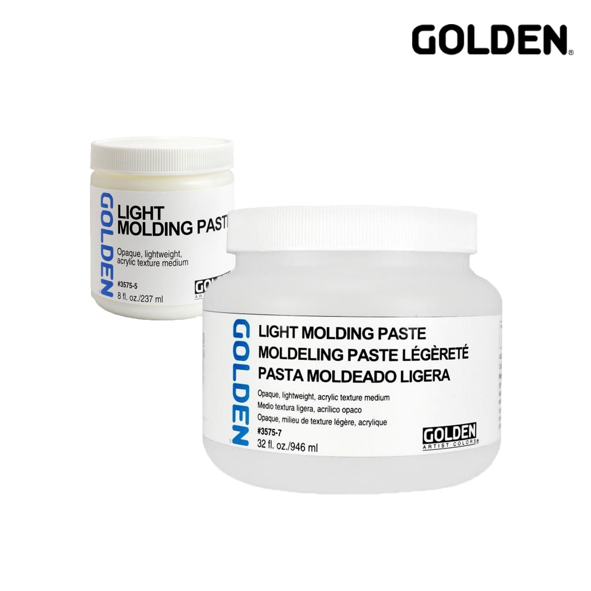 GOLDEN モデリングペースト レギュラー 5個　+ライト4個セット GOLDEN モデリングペースト レギュラー 5個 +ライト4個セット