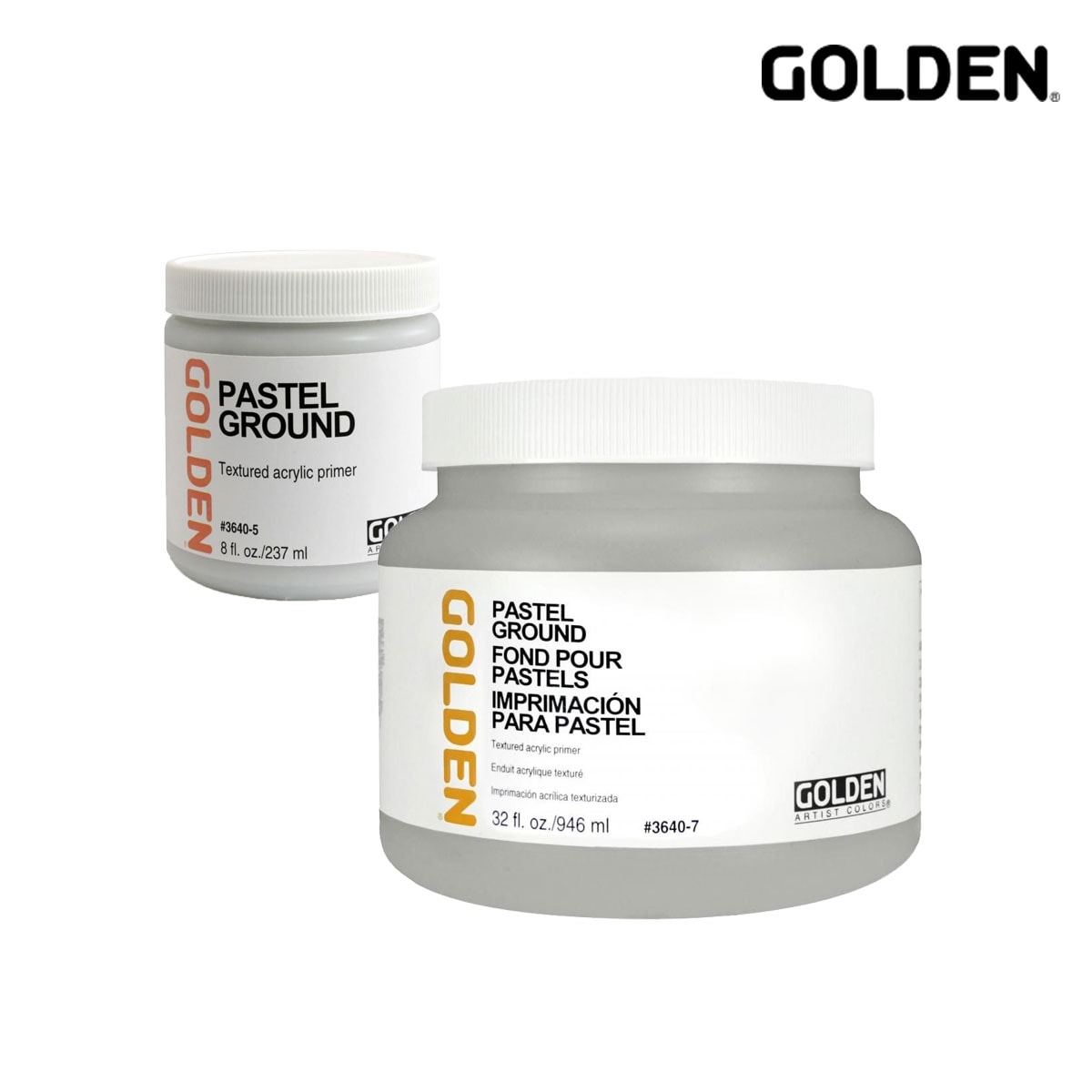 Golden アクリックス メディウム 3640 パステル グラウンド 237ml/946ml