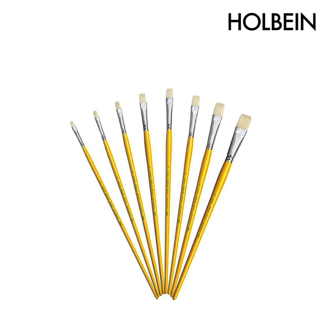 ホルベイン 油彩画筆 KM-B (豚毛) ブライト 2号-20号