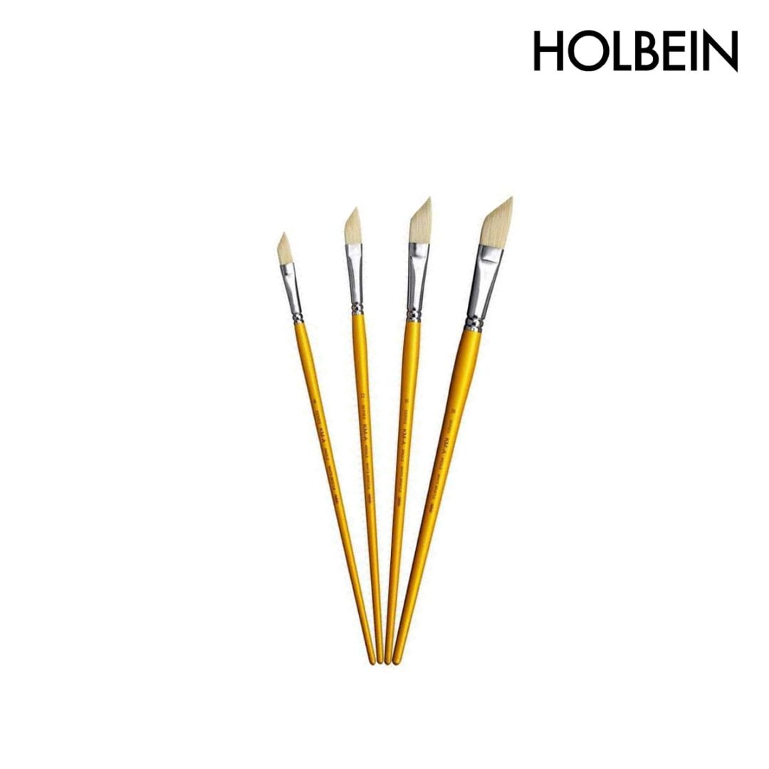 ホルベイン 油彩画筆 KM-A (豚毛) アングル 8/12/16/20号