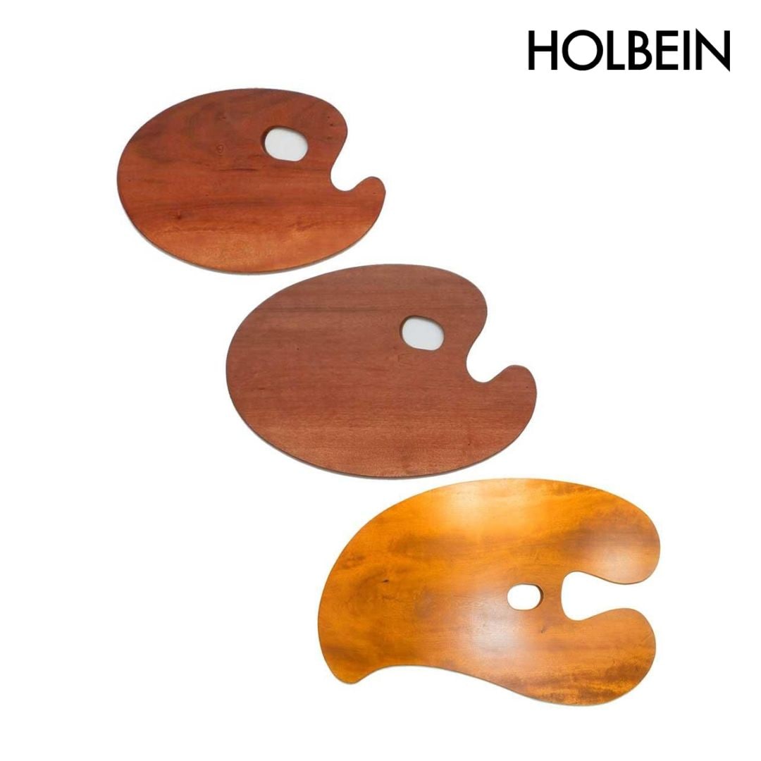 ホルベイン 油絵用パレット カスタム 丸パレット (大・中・小)