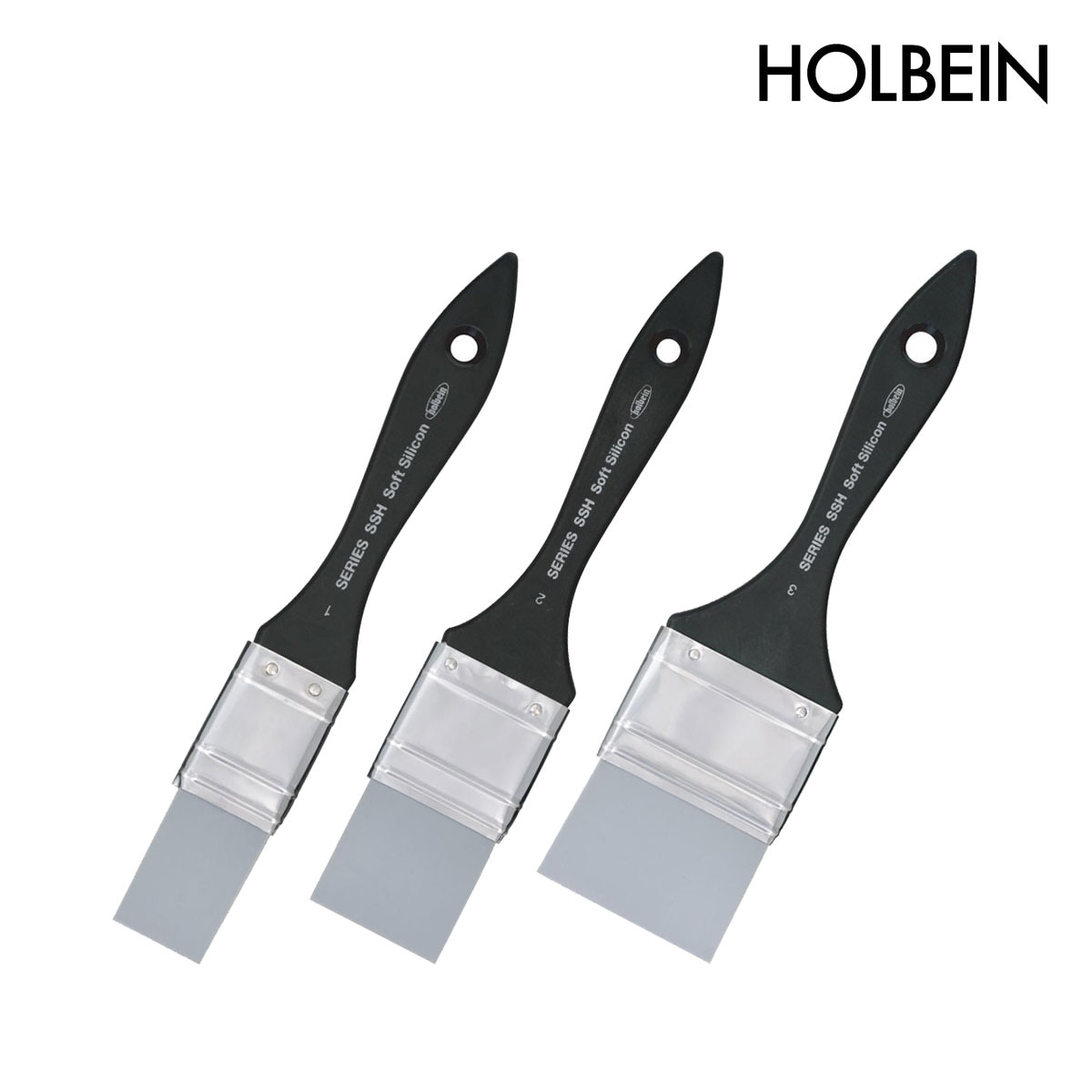 ホルベイン ソフトシリコンブラシ SSH No.1/2/3