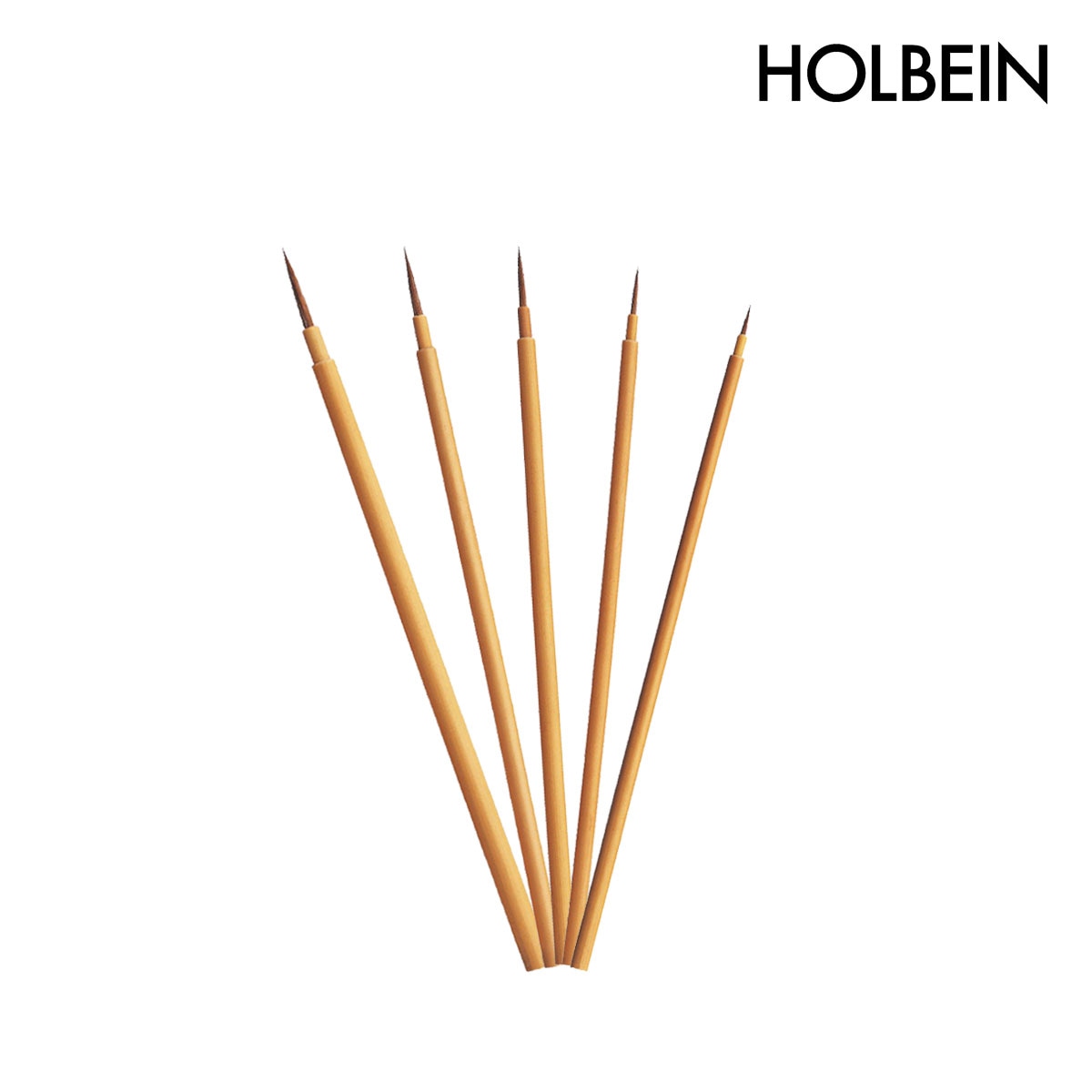 ホルベイン 日本画筆 優彩 鼬毫面相 特大/大/中/小/特小
