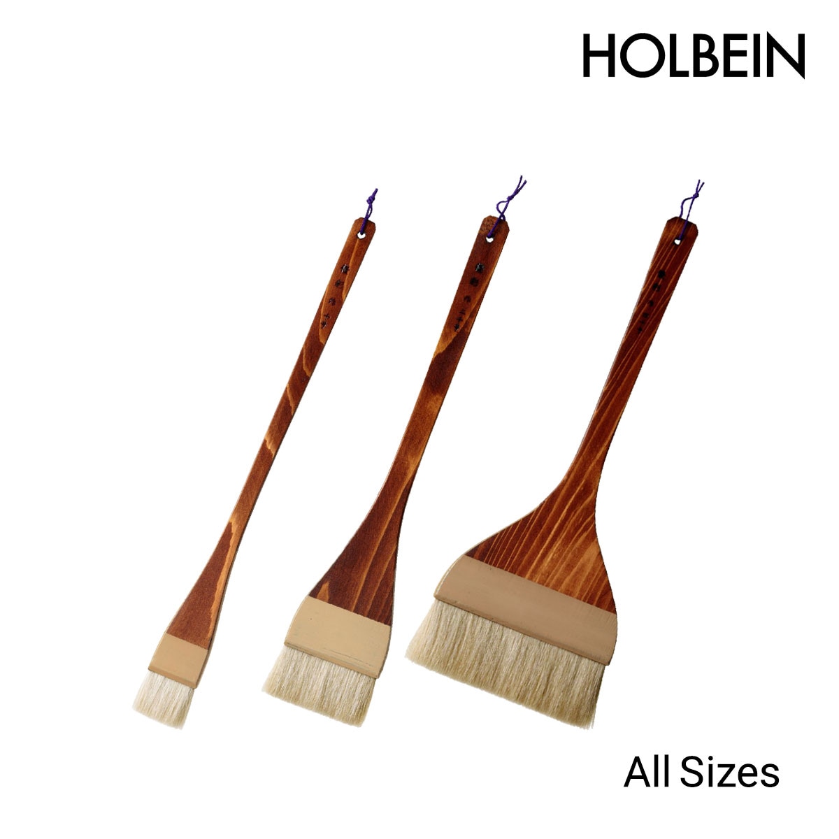 ホルベイン 日本画筆 優彩 ドーサ刷毛 10号-40号