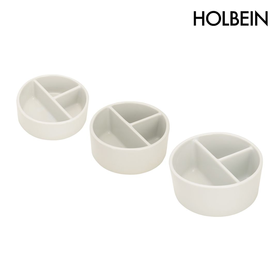 ホルベイン 丸筆洗器 陶器 (No.4/No.5/No.6)各サイズ