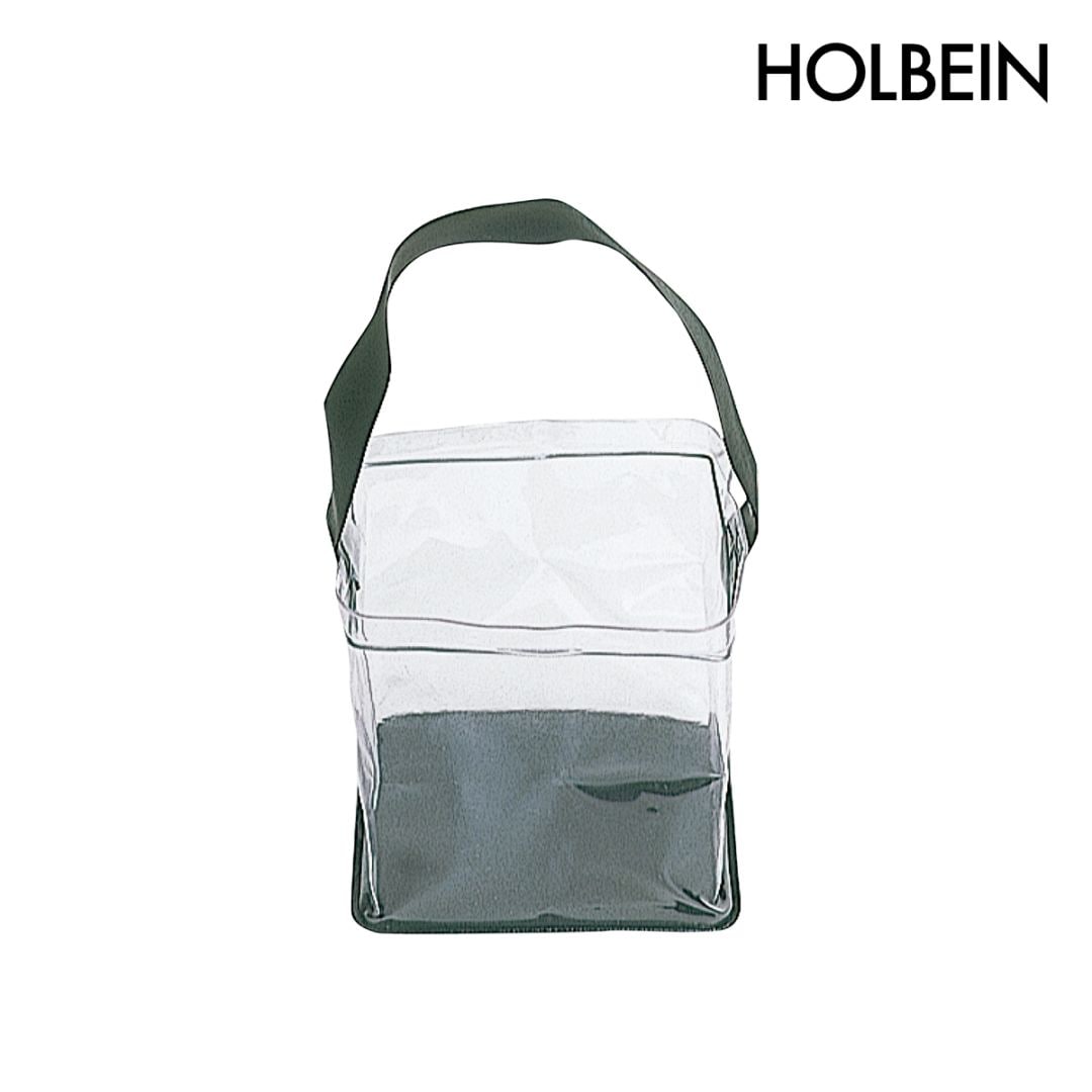 ホルベイン 水彩用ビニール筆洗 角型 (大) 