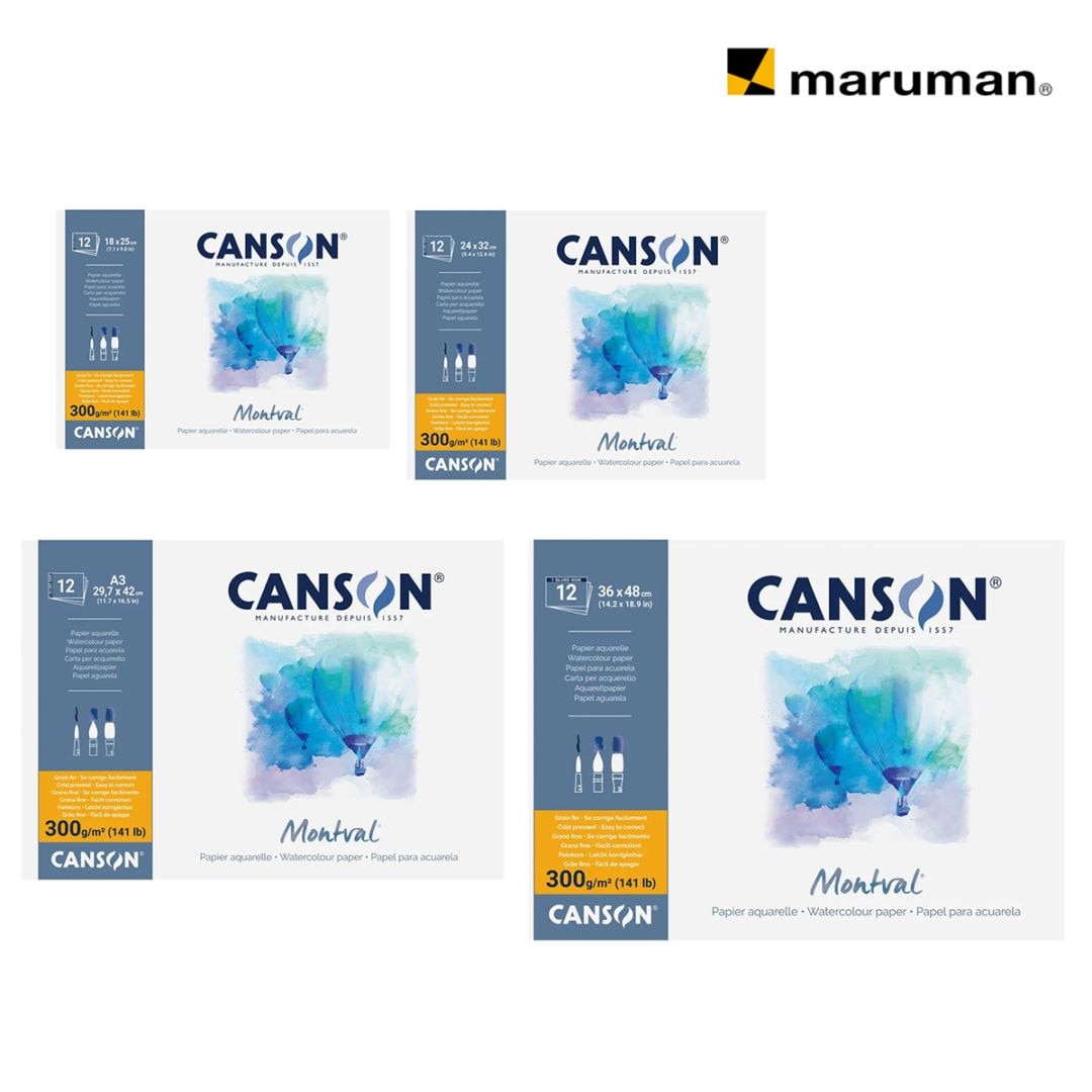 キャンソン モンバル 天糊PAD (B5/F4/A3/B3)各サイズ