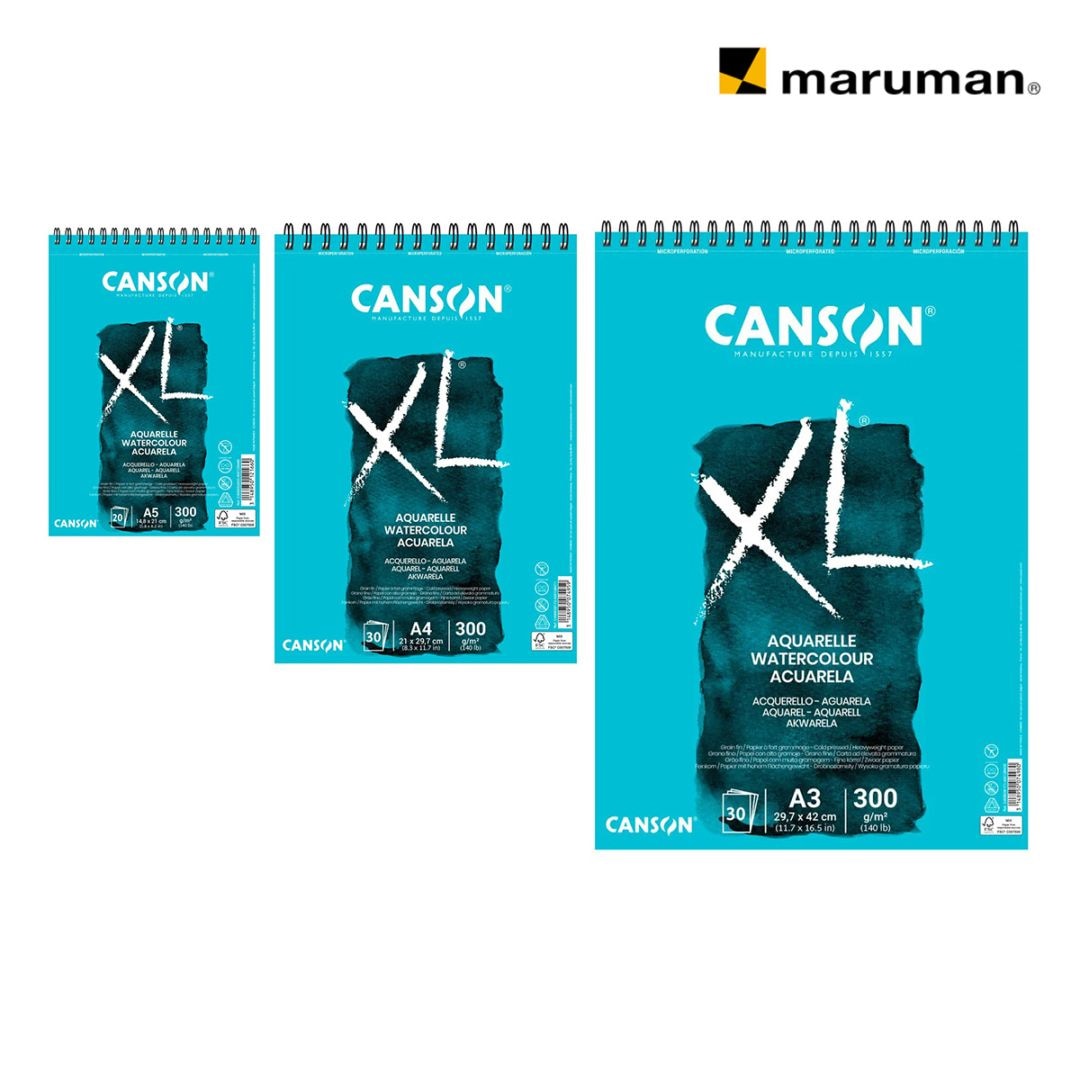 キャンソン ＸＬ アクアレル スパイラル(A5/A4/A3)各サイズ