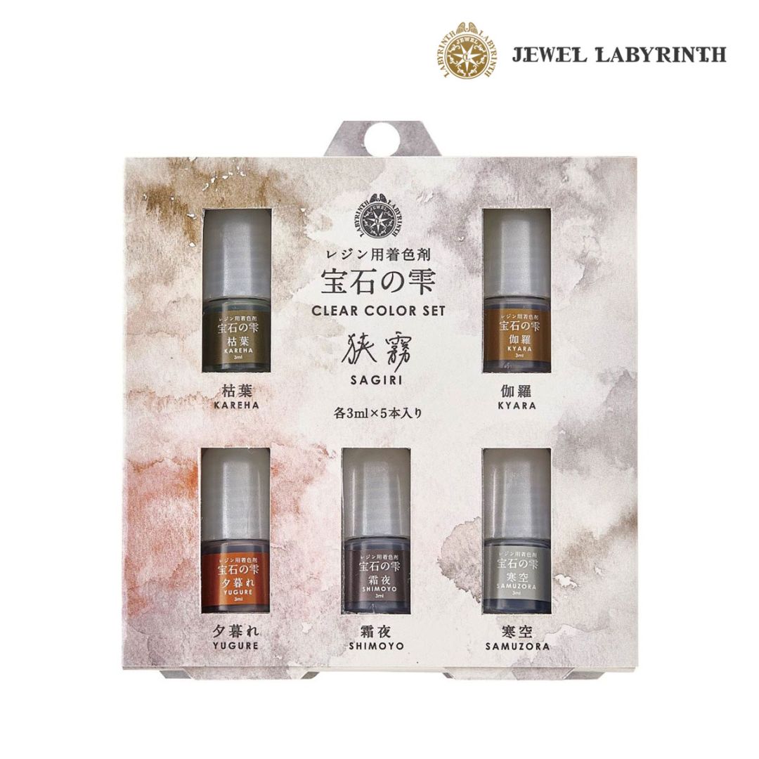 パジコ 宝石の雫クリアカラーセット ＜狭霧＞(403362)