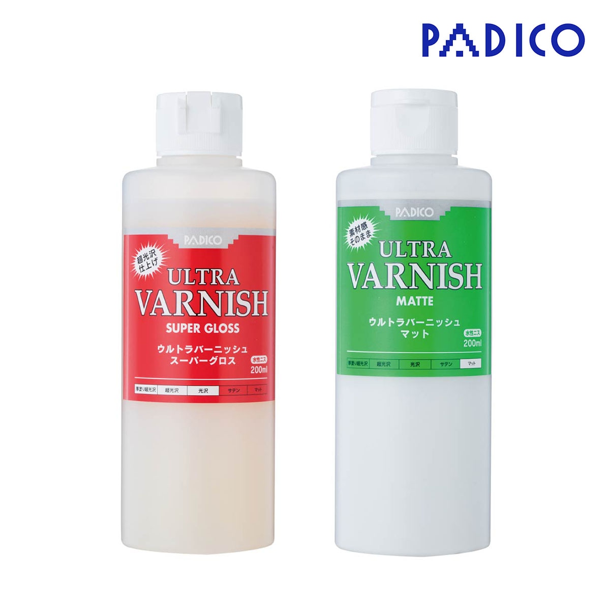 パジコ ウルトラバーニッシュ 各種(スーパーグロス/マット)