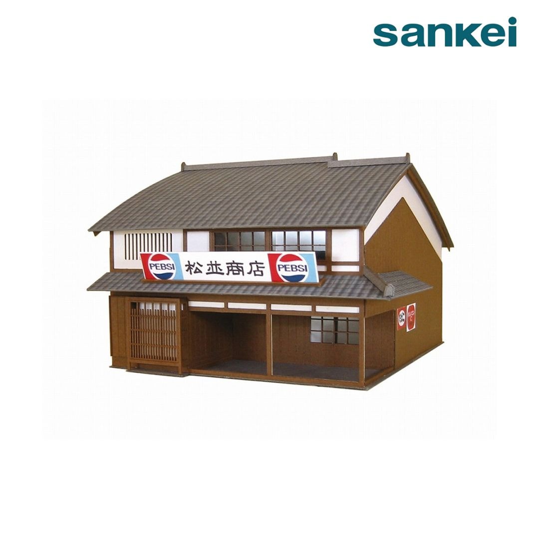 さんけい ジオラマ 情景シリーズ S=1/87 街角のお店-1 (MK05-01)