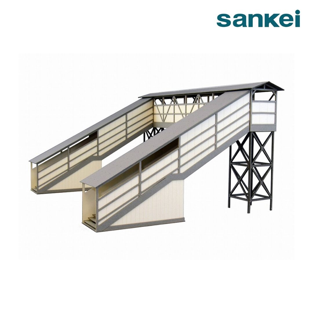 さんけい ジオラマ 情景シリーズ S=1/87 跨線橋 (MK05-13)