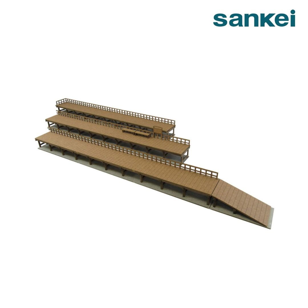 さんけい ジオラマ 情景シリーズ S=1/87 ホーム30Ａ (MK05-24)