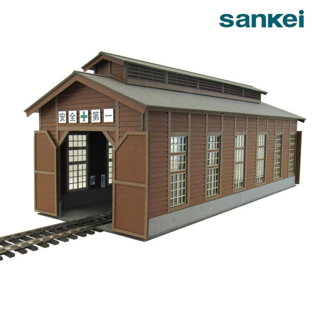 さんけい ジオラマ 情景シリーズ S=1/80 機関庫 (MK05-44)
