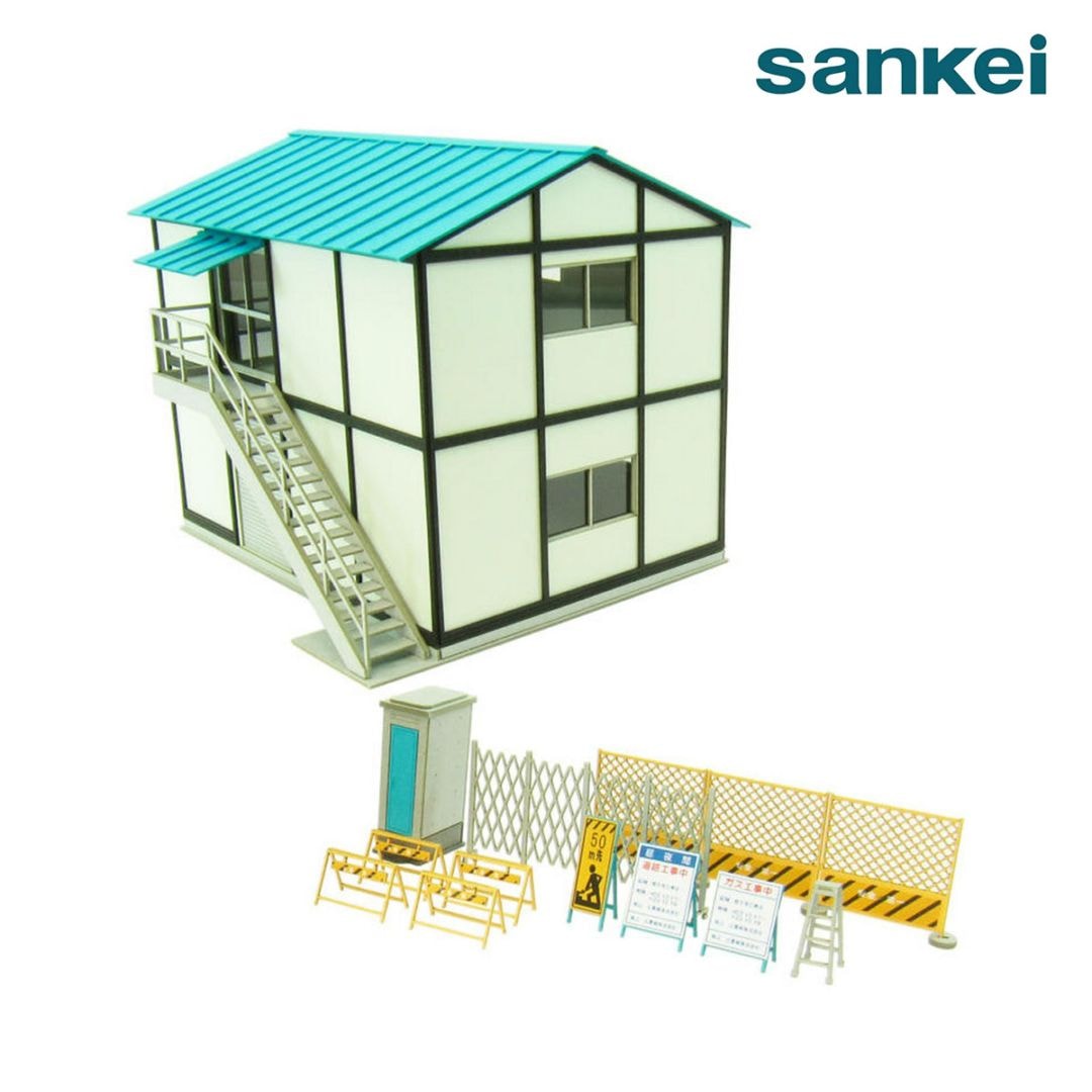 さんけい ジオラマ 情景シリーズ S=1/80 プレハブ小屋-1 (MK05-50)