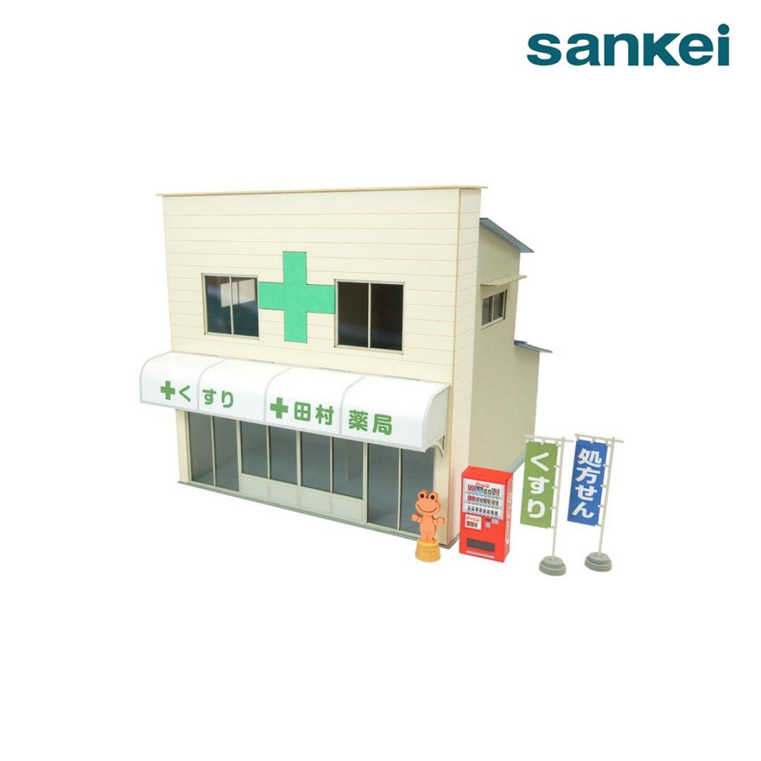 さんけい ジオラマ 情景シリーズ S=1/80 街角のお店-12 (MK05-56)