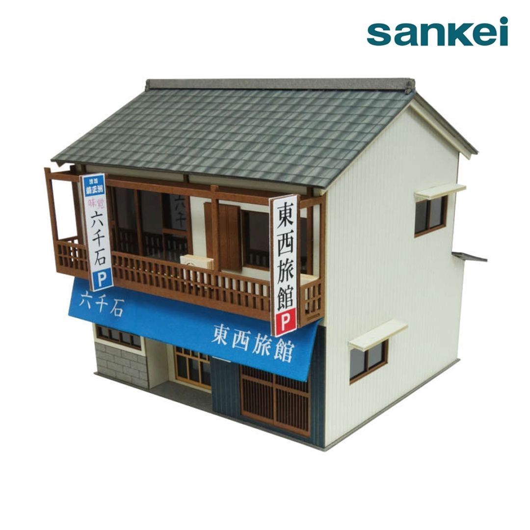 さんけい ジオラマ 情景シリーズ S=1/80 民宿 (MK05-60)