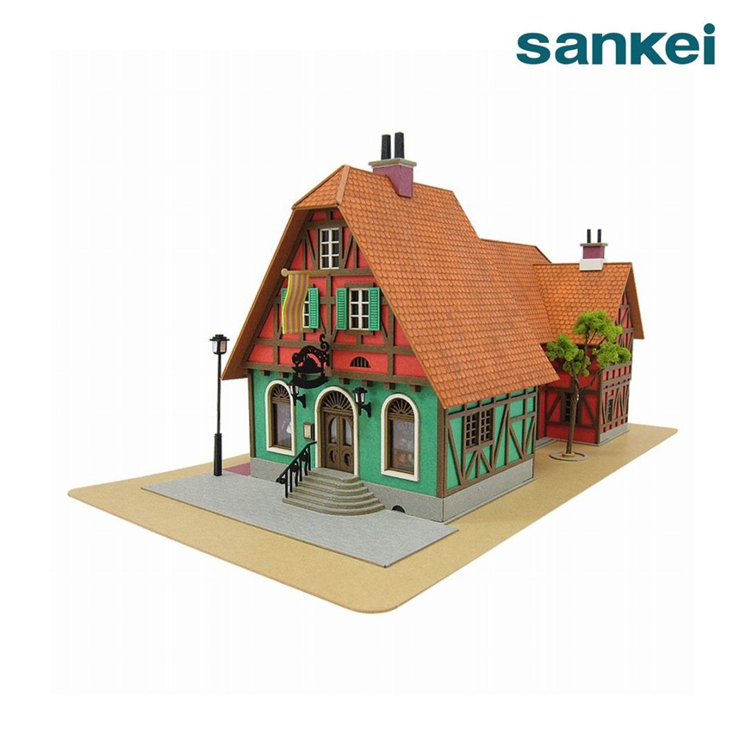 さんけい スタジオジブリ作品シリーズ S=1/150 ハッター帽子店 (MK07-03)