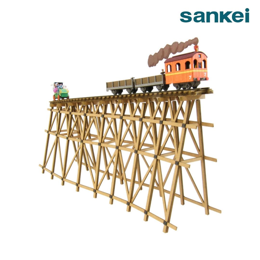 さんけい スタジオジブリ作品シリーズ S=1/150 機関車とオートモービル (MK07-12)