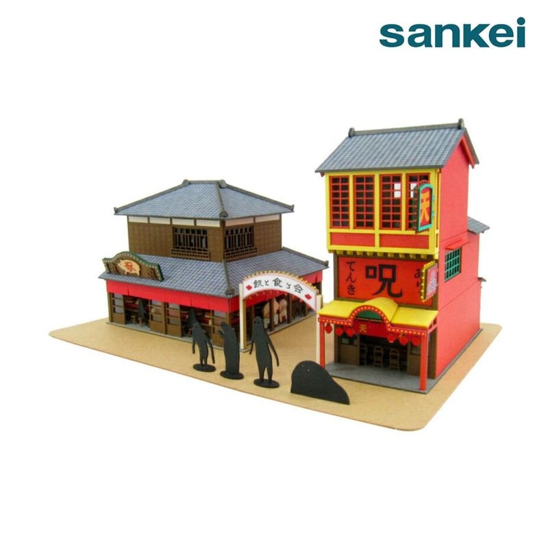 さんけい スタジオジブリ作品シリーズ S=1/150 不思議の町-4 (MK07-26