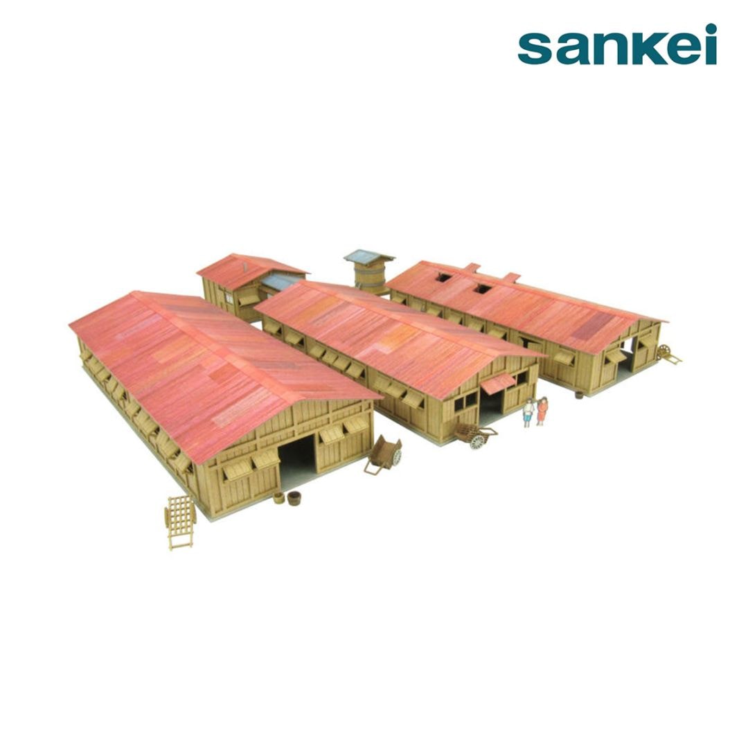 さんけい スタジオジブリ作品シリーズ S=1/150 不思議の町-7 (MK07-30)