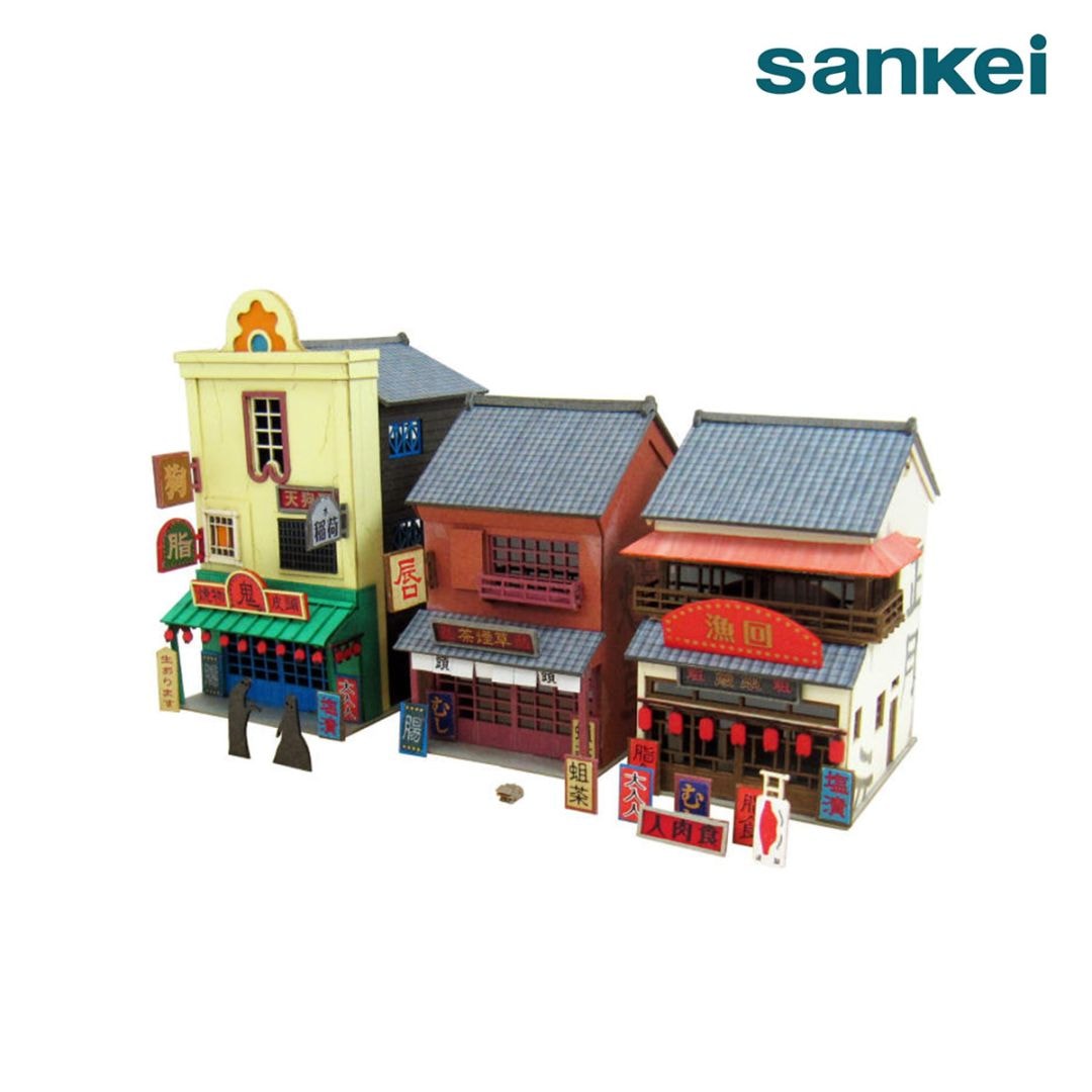 さんけい スタジオジブリ作品シリーズ S=1/150 不思議の町-8 (MK07-31)