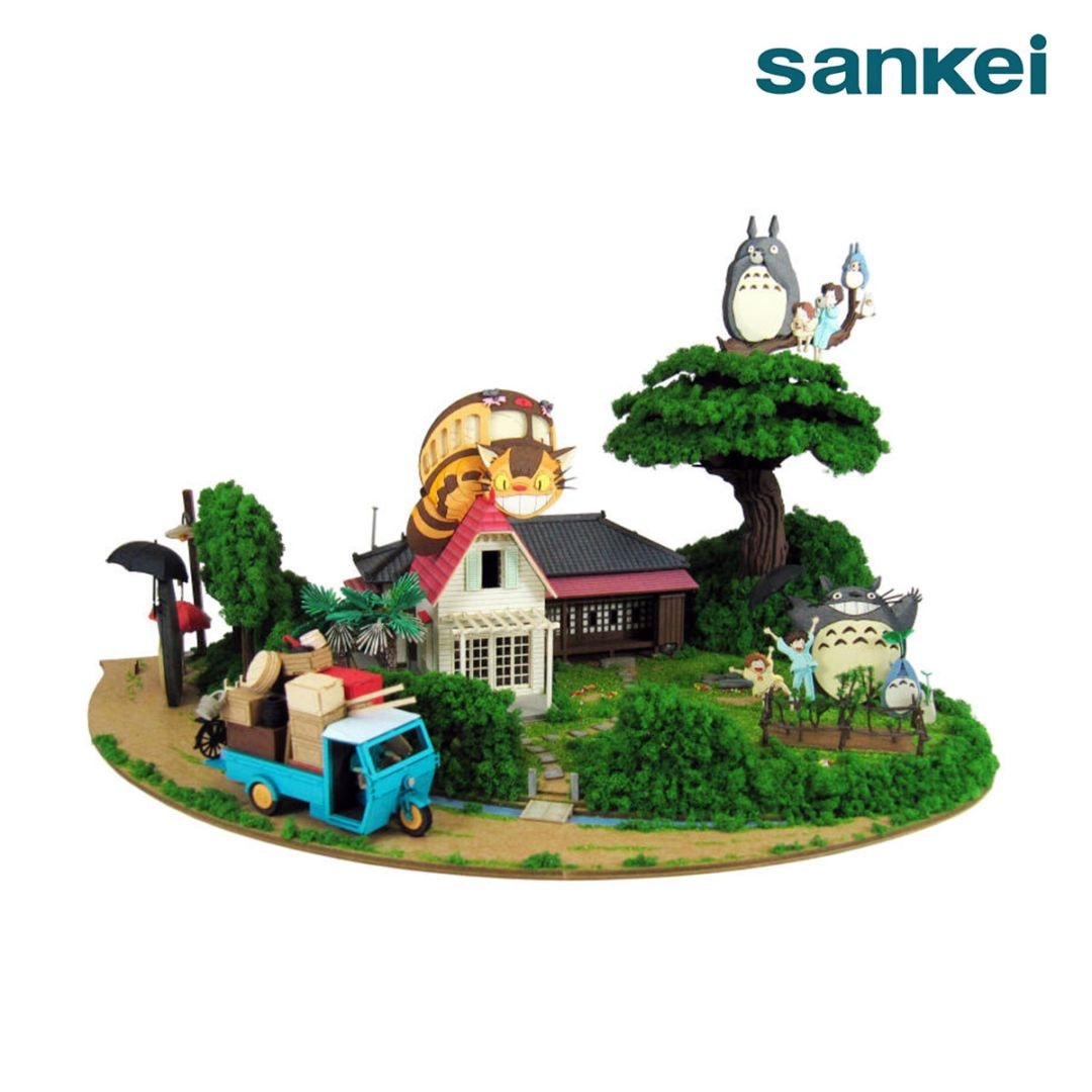 さんけい スタジオジブリ作品シリーズ S=non  トトロがいっぱいジオラマ (MK07-35)