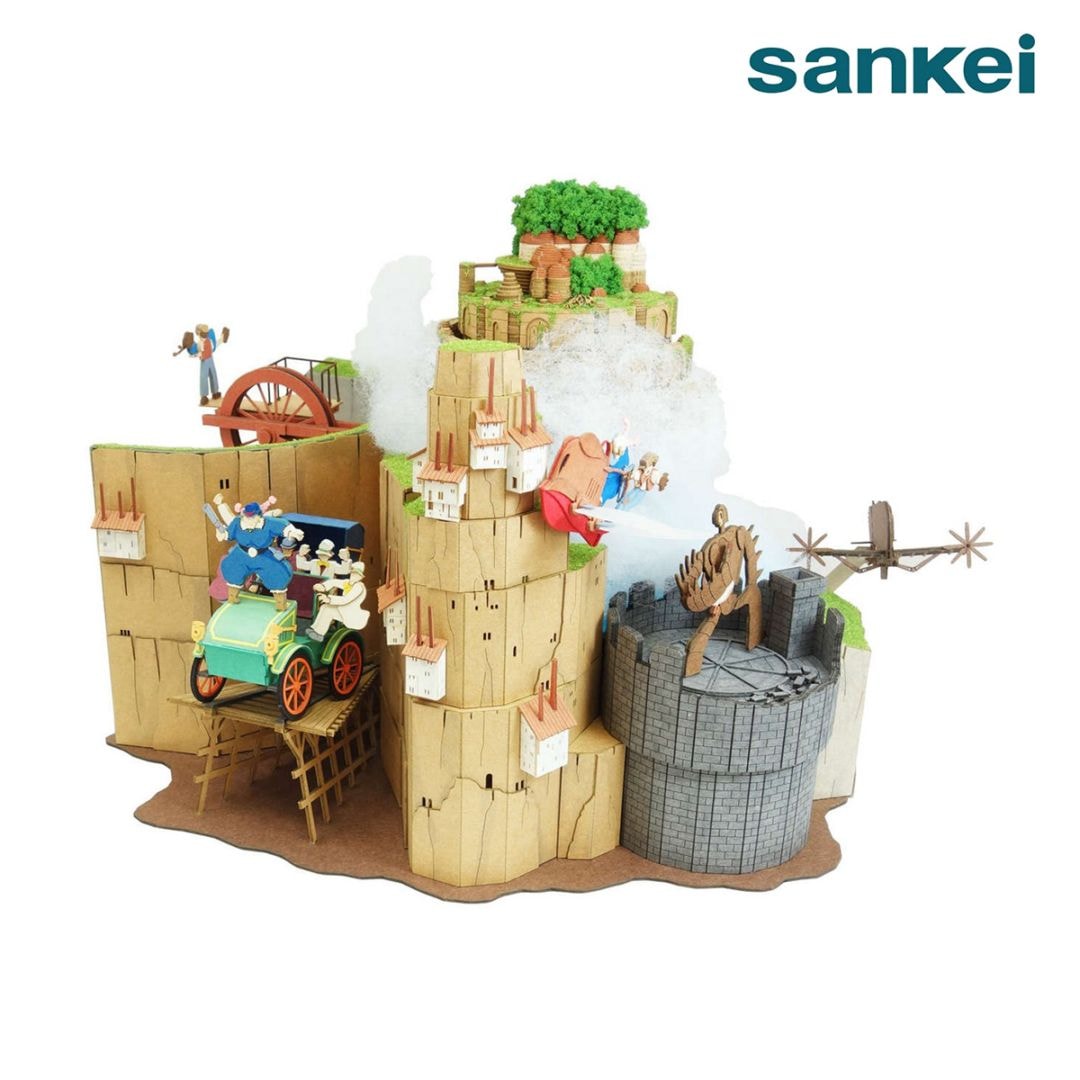 さんけい スタジオジブリ作品シリーズ S=1/150 天空の城ラピュタジオラマ (MK07-44)