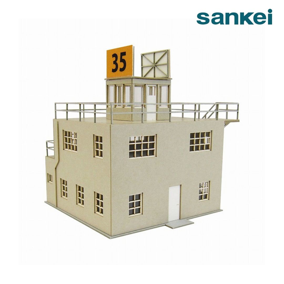 さんけい 航空情景シリーズ S=1/144 管制塔ｔｙｐｅ-Ｂ (MK08-02)
