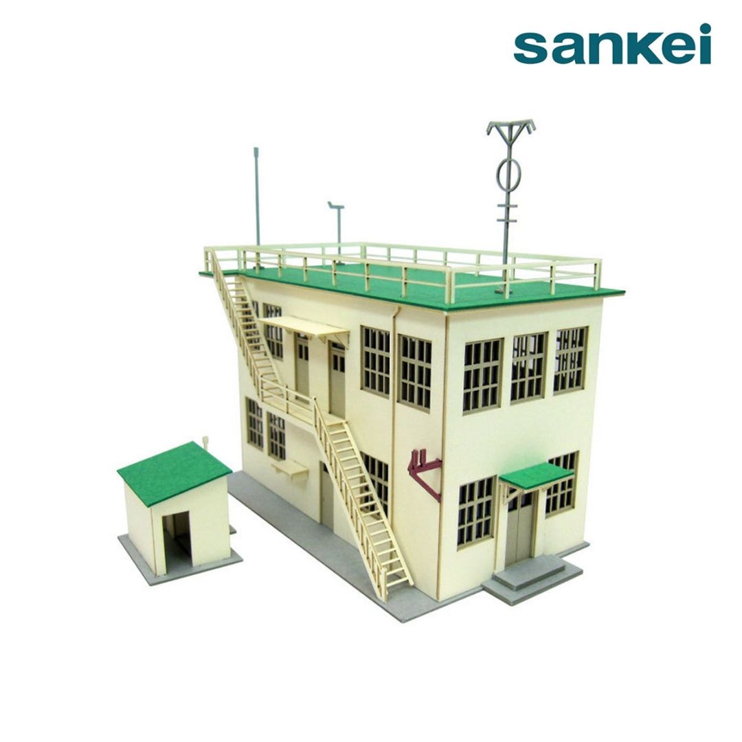 さんけい 航空情景シリーズ S=1/144 海上自衛隊創成期 航空隊指揮所 (MK08-11)
