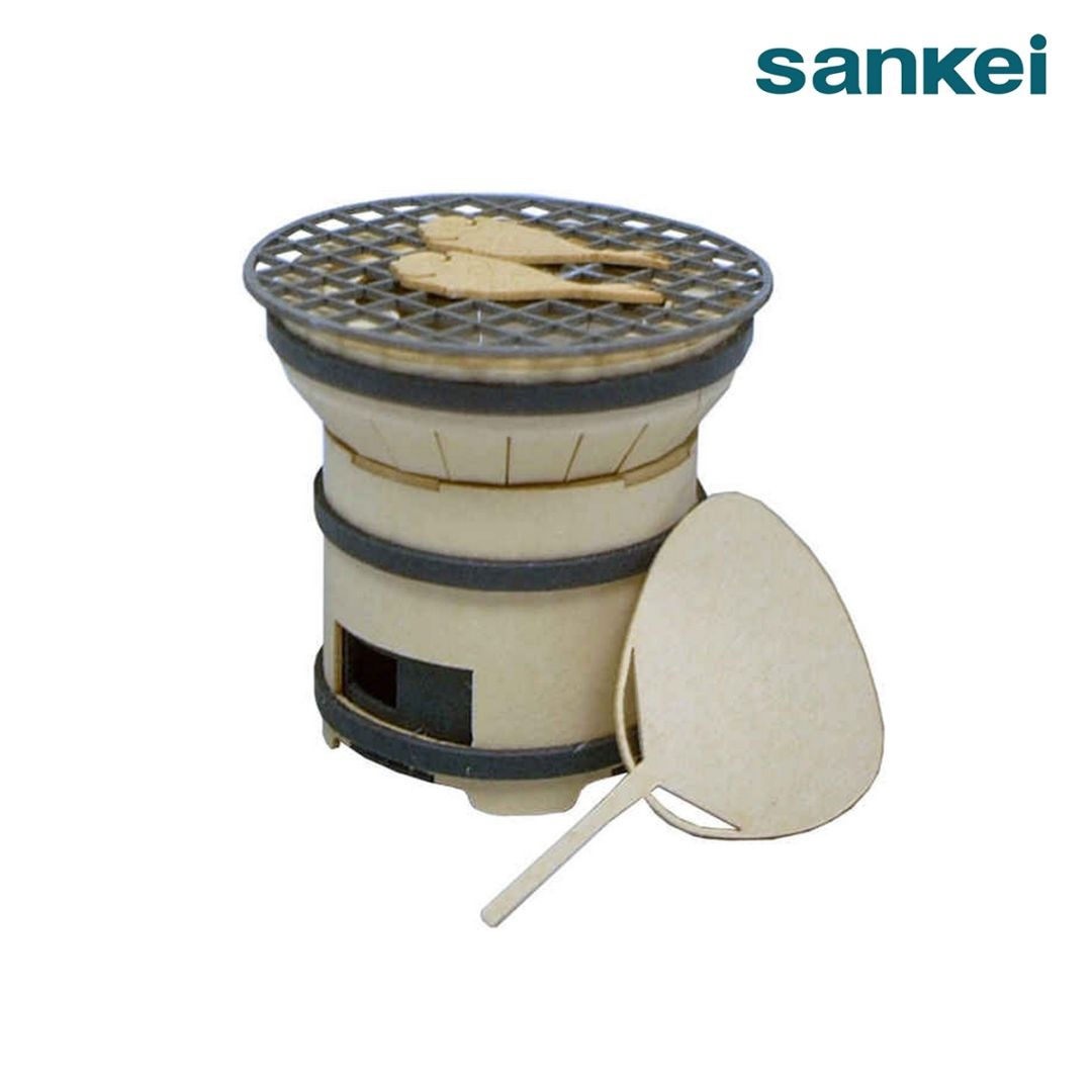 さんけい みにちゅあーと プチ S=1/12 七輪 (MP01-28)