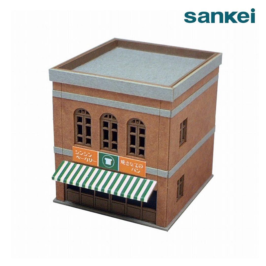 さんけい みにちゅあーと プチ S=1/220 洋風建物-1 (MP01-30)