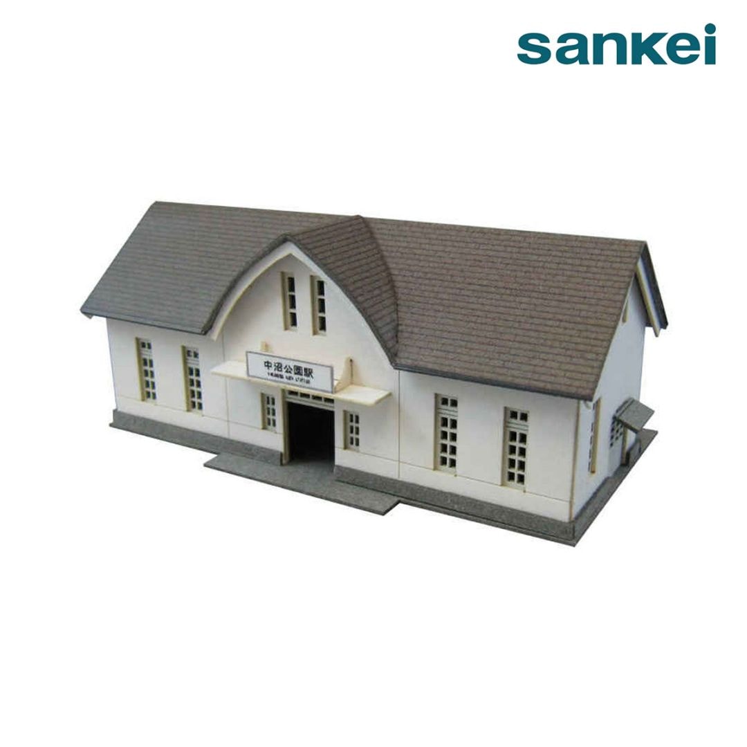 さんけい みにちゅあーと プチ S=1/220 駅舎-1 (MP01-37)