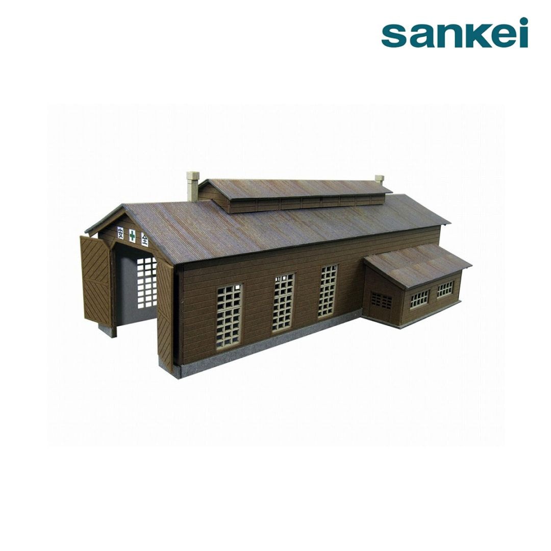 さんけい みにちゅあーと プチ S=1/220 機関庫 (MP01-45)