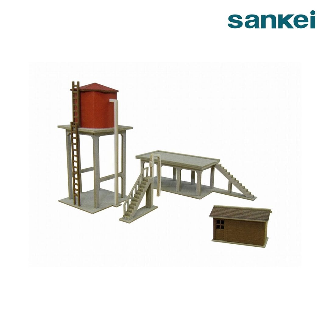 さんけい みにちゅあーと プチ S=1/220 給炭台と給水塔 (MP01-46)