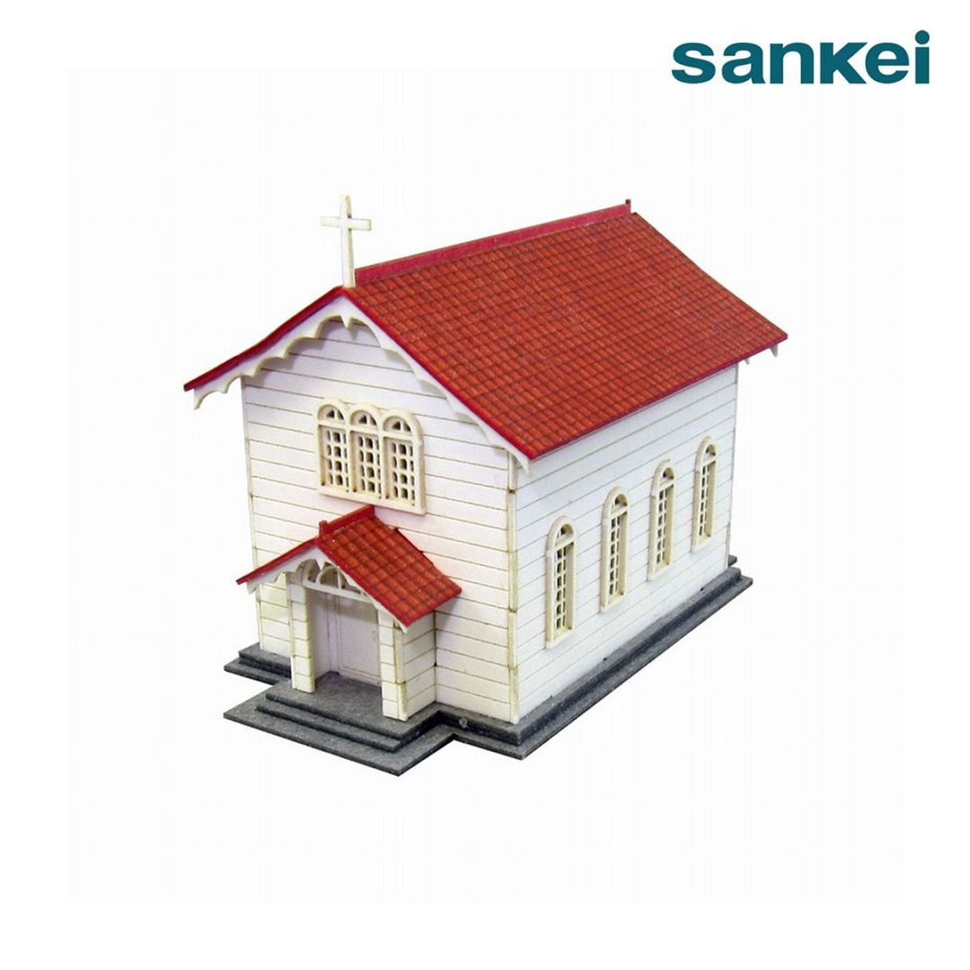 さんけい みにちゅあーと プチ S=1/220 教会 (MP01-48)