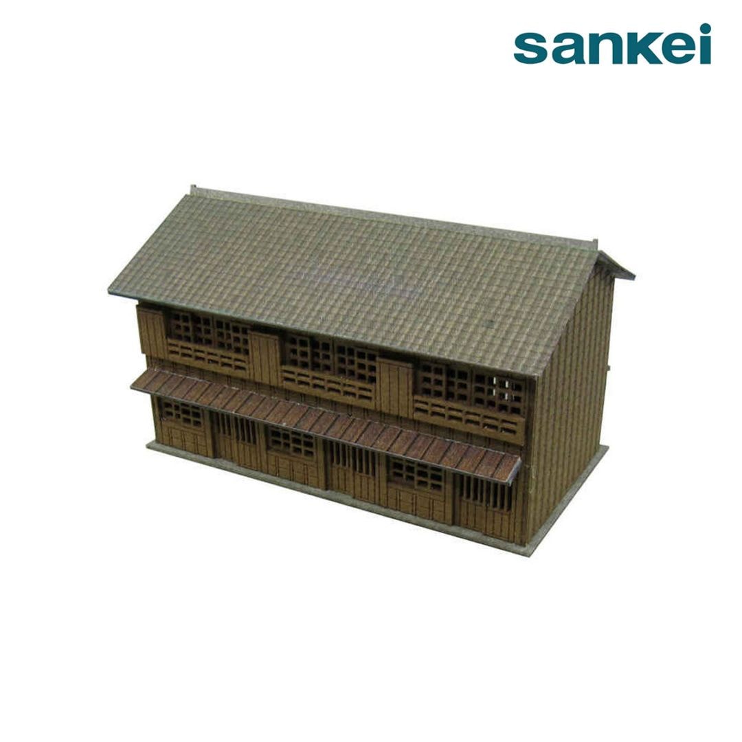 さんけい みにちゅあーと プチ S=1/220 長屋-1 (MP01-49)