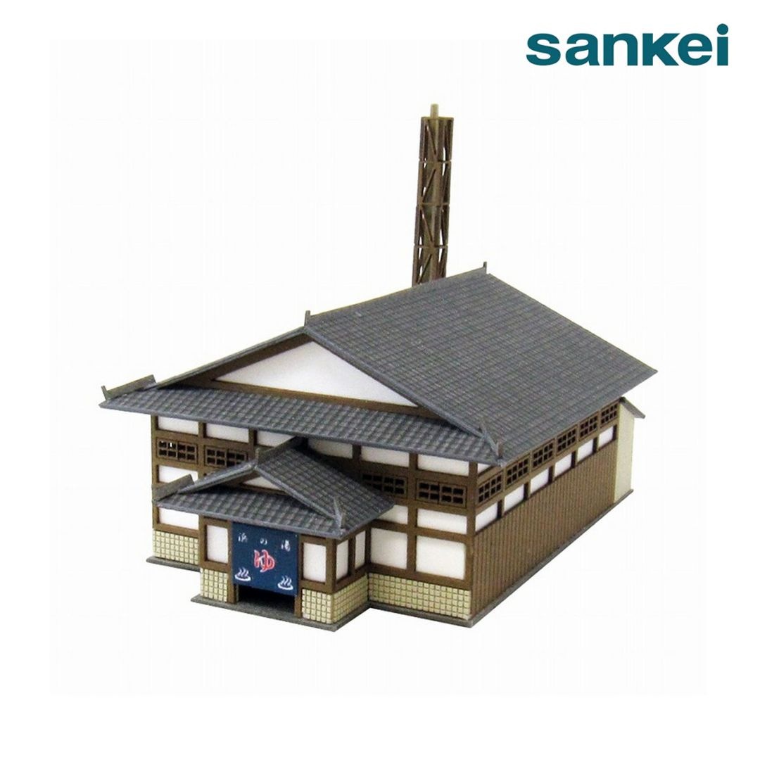 さんけい みにちゅあーと プチ S=1/220 銭湯 (MP01-92)