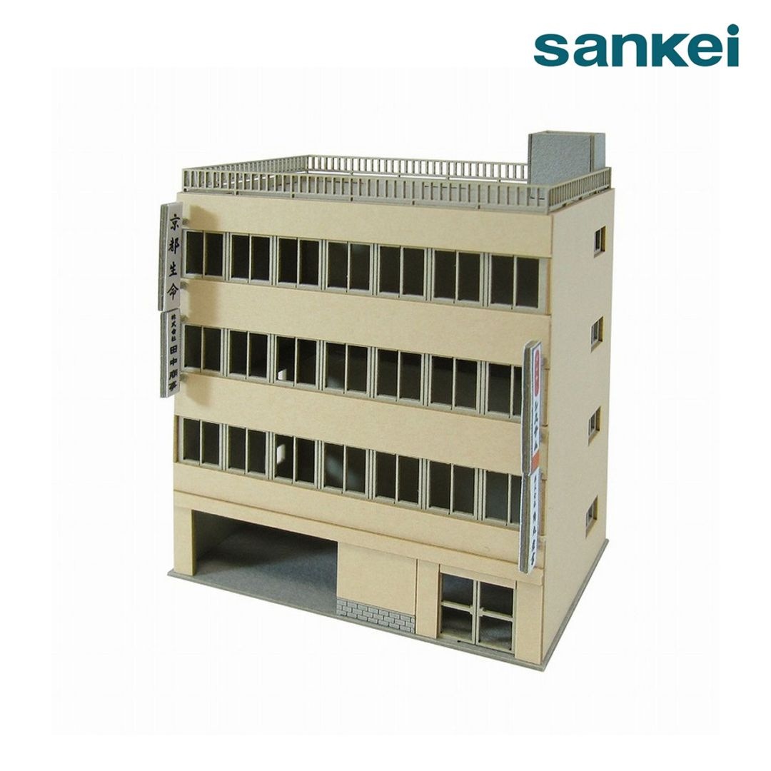 さんけい みにちゅあーと プチ S=1/220 ビル-3 (MP01-98)